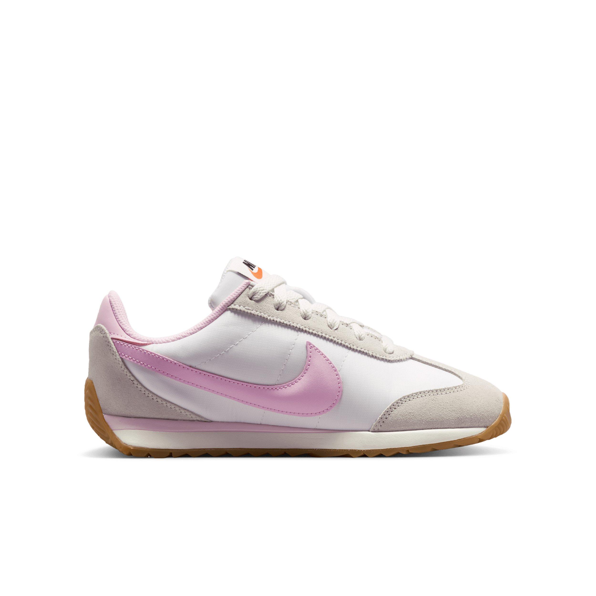 Nike Pacific "Sail/Gum Light Brown/Safety Orange/Pink Foam" Grade School Girls' Shoe - SAIL/LT BROWN/ORANGE/PINK